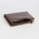 Women's wallet on a magnet, brown color