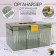 Organizer for storing cosmetic supplies "Light", a chest with a lid, removable partitions, 21.5 × 12 × 12 cm, color mix