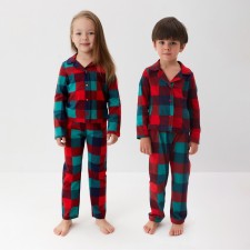 Пижама детская KAFTAN Xmas mood, р.36 (134-140 см)