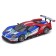 Racing machine BBURAGO 2017 Ford GT, DIE-CAST, 1:32, red-blue color
