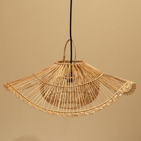 Ceiling Lamp from Rotan "Eddie" 1x120W, E27, 60x60x25 cm-3
