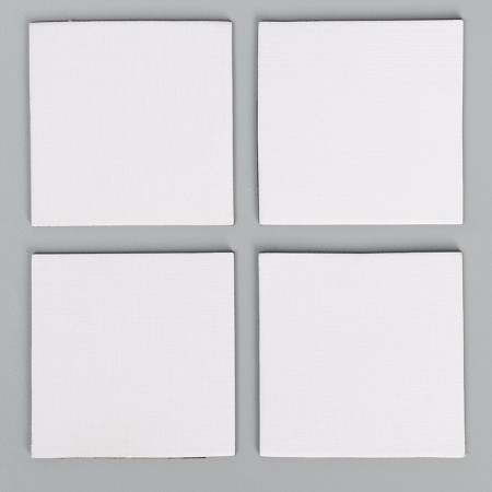 Set of canvases on the magnet, 4 pcs. "Square", 7.5 cm.-4