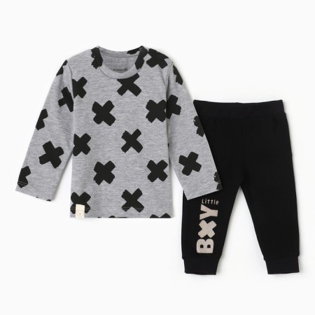 Set: jumper and pants crumb I am "Stylish Boy", height 68-74 cm
