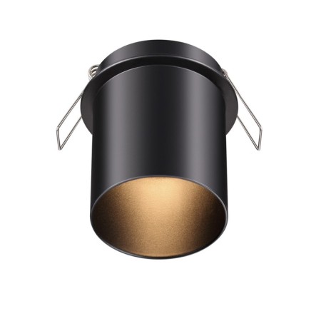 Lamp built -in Novotech. Butt, 50W, GU10, 78x68x68 mm, black color-2