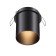 Lamp built -in Novotech. Butt, 50W, GU10, 78x68x68 mm, black color