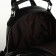 City backpack on a zipper, black color