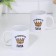 Sublimation mug "His Majesty Papa", with the application