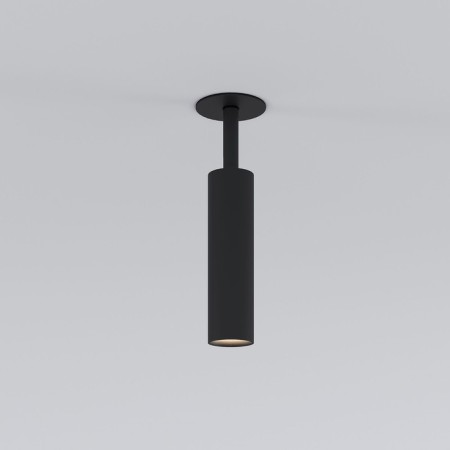 Lamp ceiling Elektrostandard, Diffe LED 8 W, 39x39x200 mm, IP20, black color-1