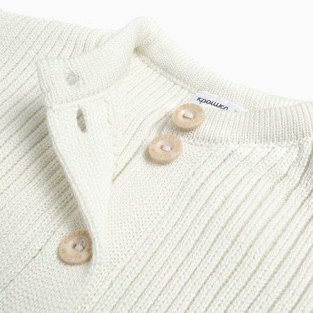 Cardigan Knitted baby I, r.74-80, milk-2