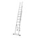 Tundra staircase, three -section, aluminum, 9 steps