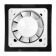 Exhaust fan "KVB100, d = 100 mm, 33-41 dB, without a switch, matte black