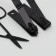 The manicure set "Christian", 8 items, in case, black/gray color