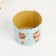 Paper form for cupcake, muffins and kulich "owls" 70x60 mm, mix