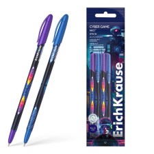 A set of ballpoint pens 4 pcs, erichkrause, 