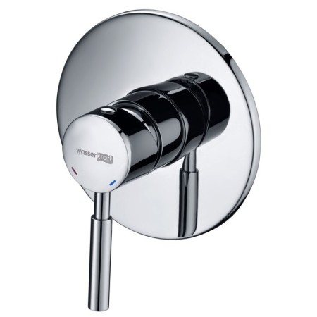 Shower mixer Wasserkraft Main 4151, single -leaf, without watering can, without spout, chrome