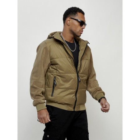 Sports male jacket, size 52, mustard color-3