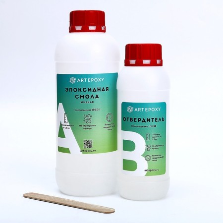 Epoxy resin for artpoxy liquid, 1 kg-1