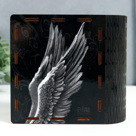 Casket-book "Angel" 14x14 cm-5