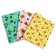 Children's flannel diaper, 75x130 cm, 100% cotton, 180 gm, mix color