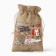 Gift bag with thermonacle "New Year's Post", 16 x 24 cm, New Year