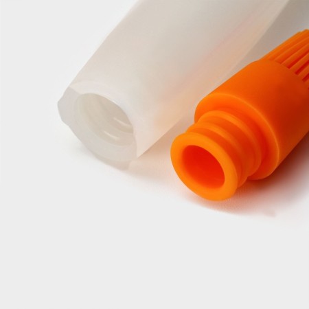 A brush with a reservoir for oil “phobos”, 19 cm, orange color-3