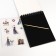 Notebook-gravel, 10 sheets, sheet of stickers, Stiekhel, A6 Elsa format, cold heart