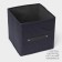 Stelly box for storage LADOM, 25 × 25 × 25 cm, black color