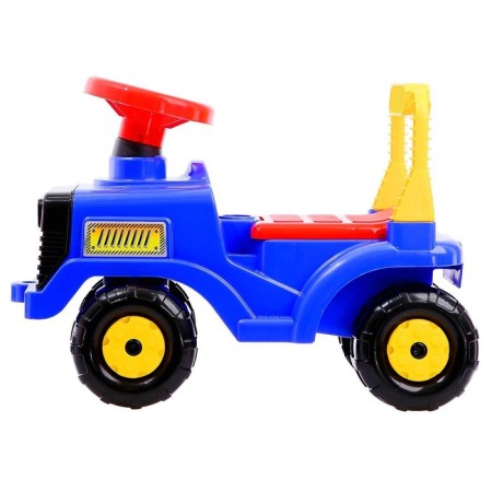 Children's machine "Tractor", blue color-2