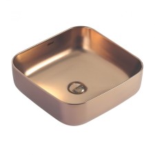 ABBER RECHTECK AC2211MRG shell, patch, 385x385x135 mm, pink gold, matte 1055278