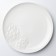Ceramic dish for submission "Artichoki", white, 27 cm, white color