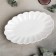 Porcelain dish Magistro "Chamomile", D = 28 cm, white color