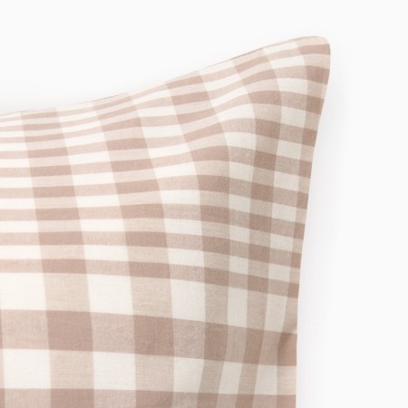 Pillowcase Ethel Beige Cage 50*70cm, 100% greedy cotton, 140 g/m²-1
