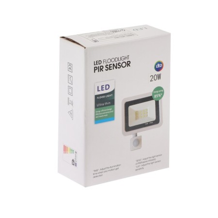 Flight LED, 20 W, 1800 lm, 6500k, traffic sensor, IP66-14