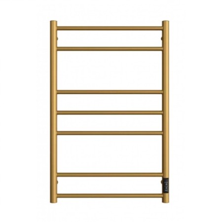 The electric heated towelputor "Dvin" L Neo, 800x500 mm, dimmer, golden matte
