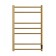 The electric heated towelputor "Dvin" L Neo, 800x500 mm, dimmer, golden matte