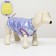 Dog jacket two -sided with weighting, size 18 (DS 40, OG 50, Osh 38), purple/yellow