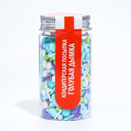 Confectionery sprinkling "Blue Smoke", 50 g-1