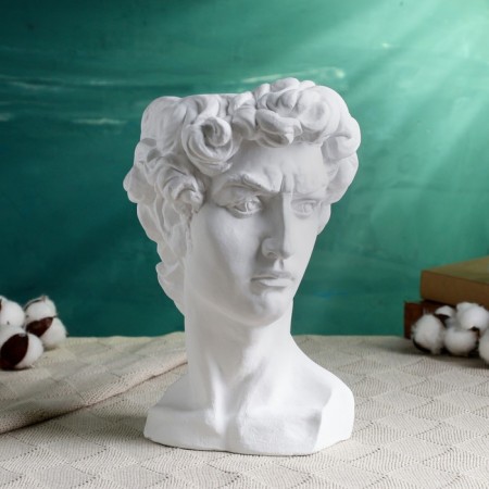 Figure Kashpo "Bust of David" 18x16x26cm-1