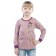 Longsliv children, height 110 cm, pink color