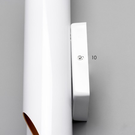 Sconces "tube" 4xgu10 35W white gold 12x6x47cm-6