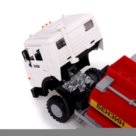 CAMAZ truck. Gas outlet ", inertial, open doors, sound and light effects-5