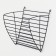 Metallic hay feeder, 17 x 14 x 16 cm