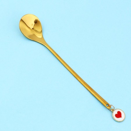 Spoon with a suspension "Omsk-beloved city", 2.7 x 14.8 cm-2