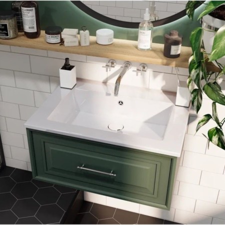 Walked shells Uperwood Parma 65 cm, white glossy