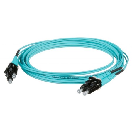 Patch cord Panduit FX2ellNLNSNM003 2x50/125 OM3 LC duplex-LC Duplex 3M LSZH Aquamarine-3