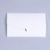 Envenue for certificate with embossing, white, 10.5 x 7 cm