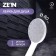 Shower watering can Zein Z3524, D = 80 mm, white case, white with gray
