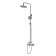 Shower system RMS SUS124-003DK-2, single-leaf, shower watering can, chrome