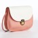 Baby bag on fasting, white/pink color