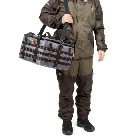 Bag Fisheries Base Lure Bag XXL, 38x38x25 cm, gray color + 7 boxes Luno 28-4